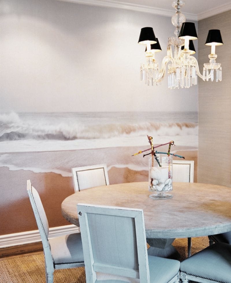 Фототапет в интериора на трапезарията