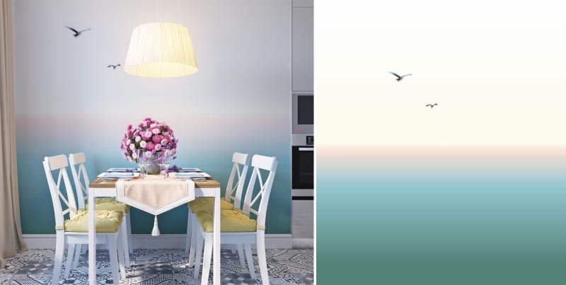 Тапет разширява пространството