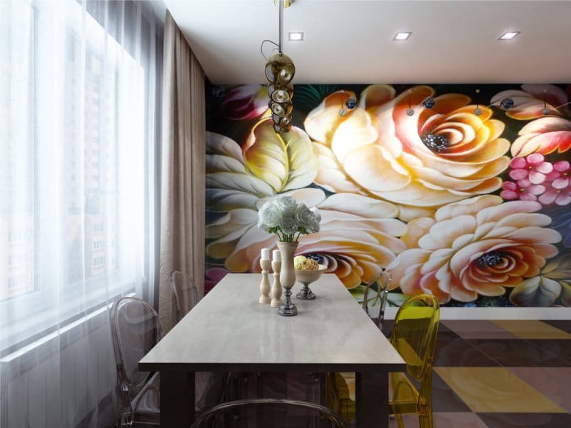 Стенописи в стила на Жостовската живопис