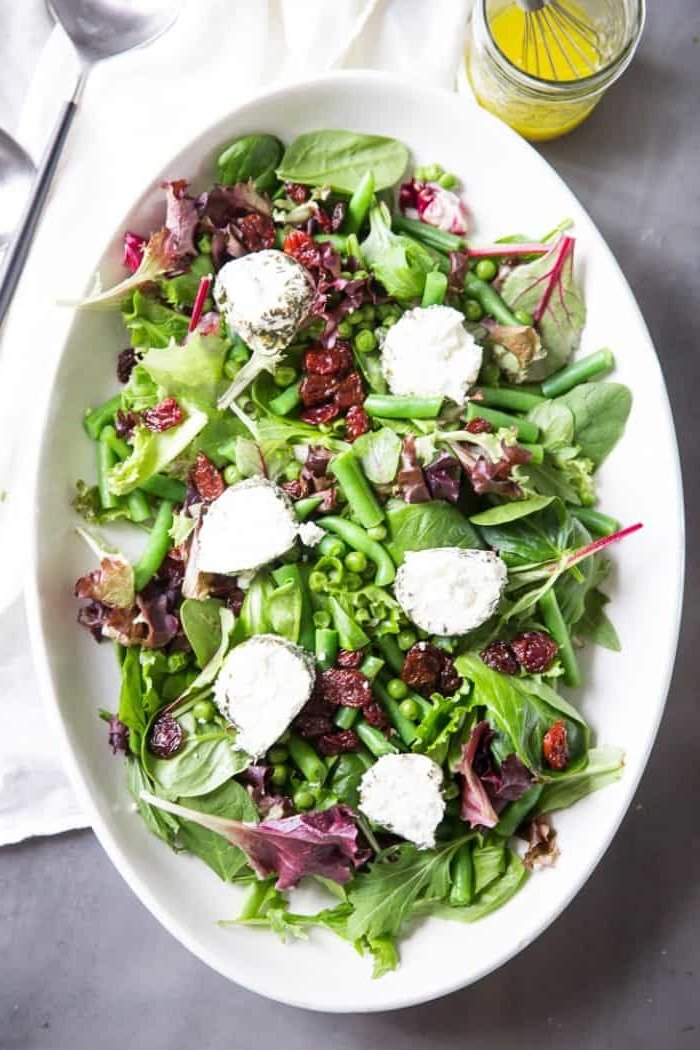 Délicieuses recettes de salade printanière au fromage