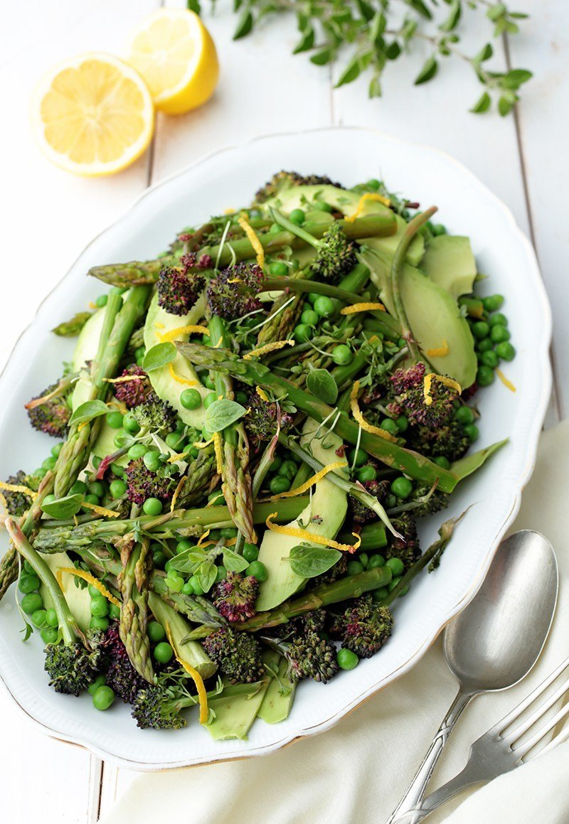 Recettes savoureuses pour une salade printanière colorée