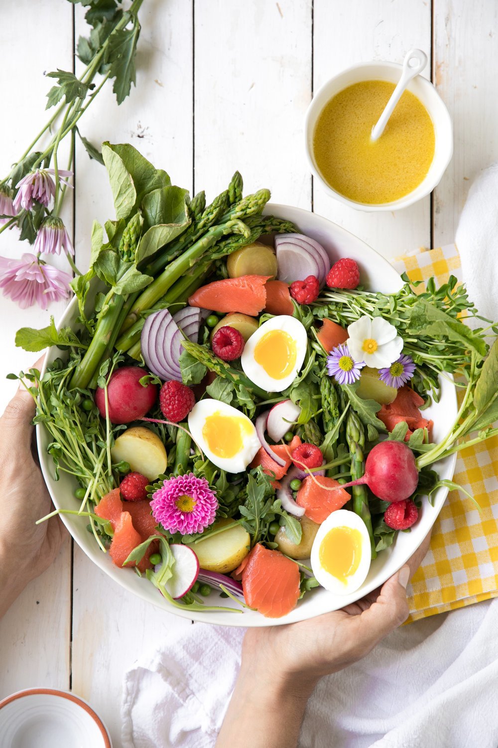 La meilleure salade aux œufs de printemps pour Pâques