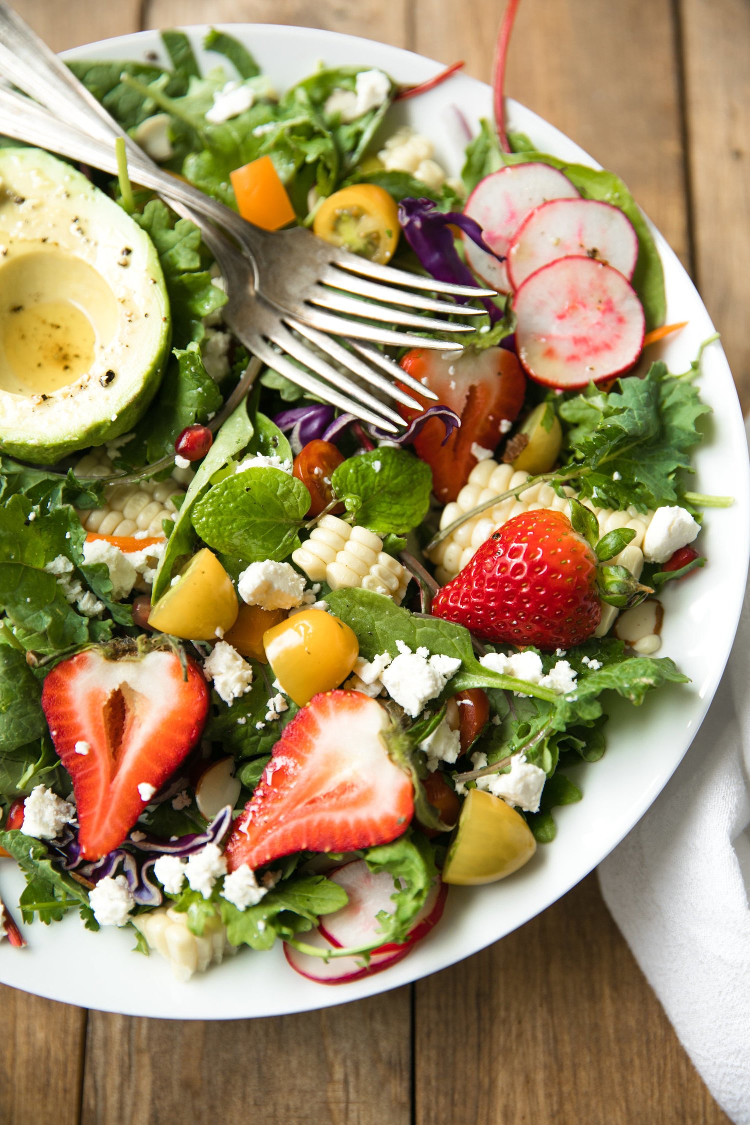 Lisez ici de délicieuses recettes de salades printanières