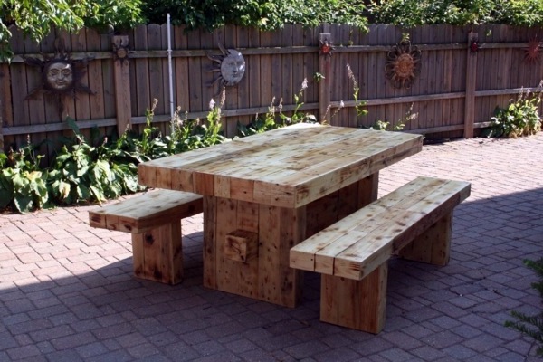 Design de jardin créatif - table à manger en palettes meubles de jardin de palettes palettes meubles de jardin meubles de palettes de jardin meubles euroapletten fauteuil de jardin instructions