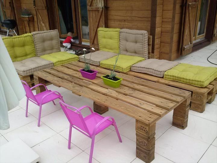 Table de jardin en palettes meubles de jardin de palettes palettes meubles de jardin meubles de palettes de jardin meubles euroapletten fauteuil de jardin instructions