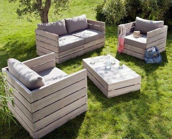 Meubles en palette pour votre propre jardin meubles de jardin de palettes palettes meubles de jardin meubles de palettes de jardin meubles euroapletten fauteuil de jardin instructions