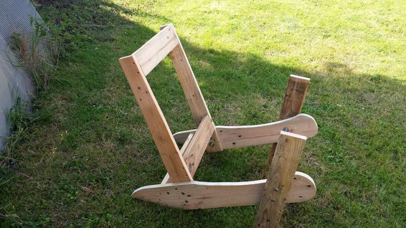 étape 2 meubles de jardin de palettes palettes meubles de jardin meubles de palettes de jardin meubles euroapletten fauteuil de jardin instructions