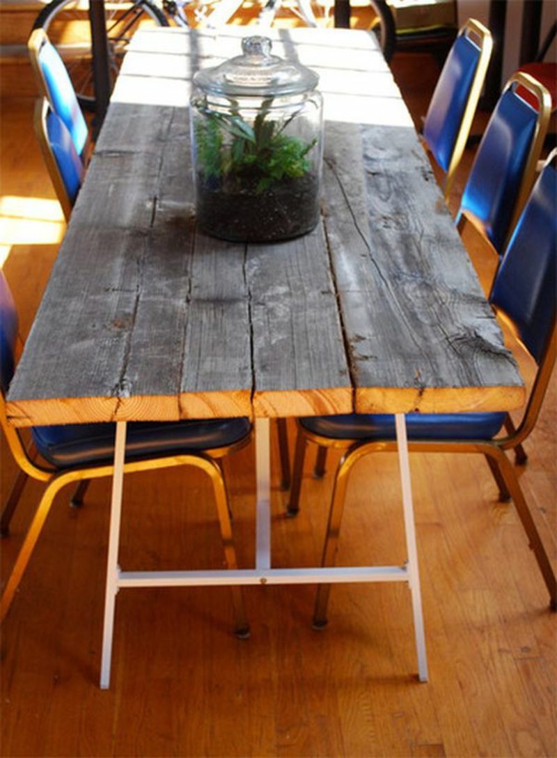 Kerti asztal építsen kék széket építsd meg saját kerti asztalod faasztalát