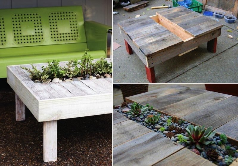 Építsd meg saját kerti asztal fehér virágokat Építsd meg saját kerti asztalodat