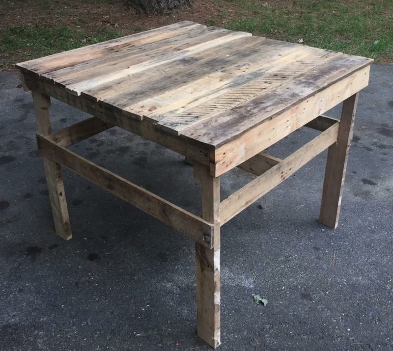 Készítse el saját kerti asztali raklapját építse saját kerti asztal raklap teraszát