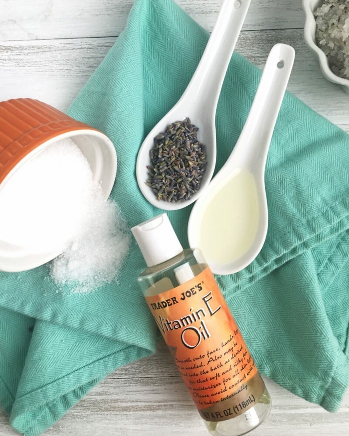 gommage visage maison au sel