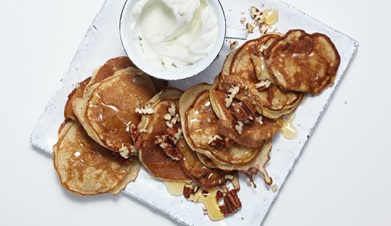 colazione sana per dimagrire pancake proteine in polvere di banana colazione sana per dimagrire pancake a basso contenuto di carboidrati