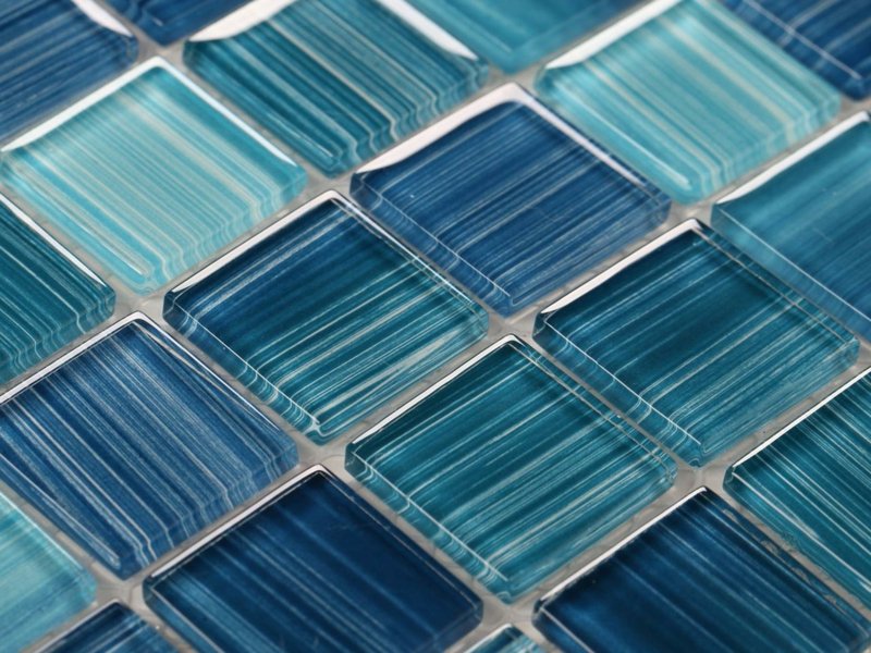 scintillement de mosaïque de verre