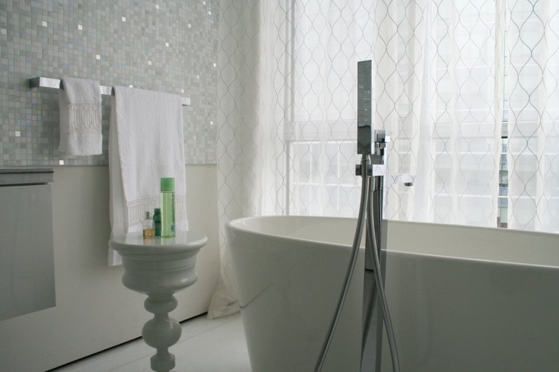 mosaïque de verre accents cool