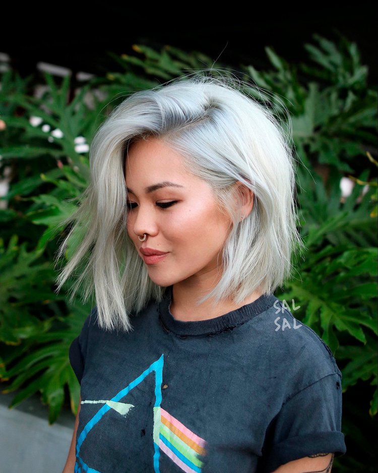 la bella ombra del biondo lepre delle nevi Tendenze colore capelli 2019 neve lepre bionda