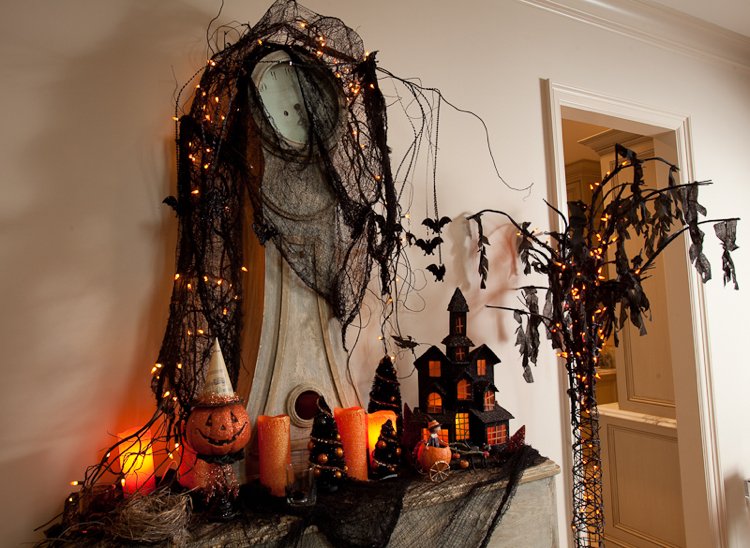 Decorazione di Halloween impressionante appartamento