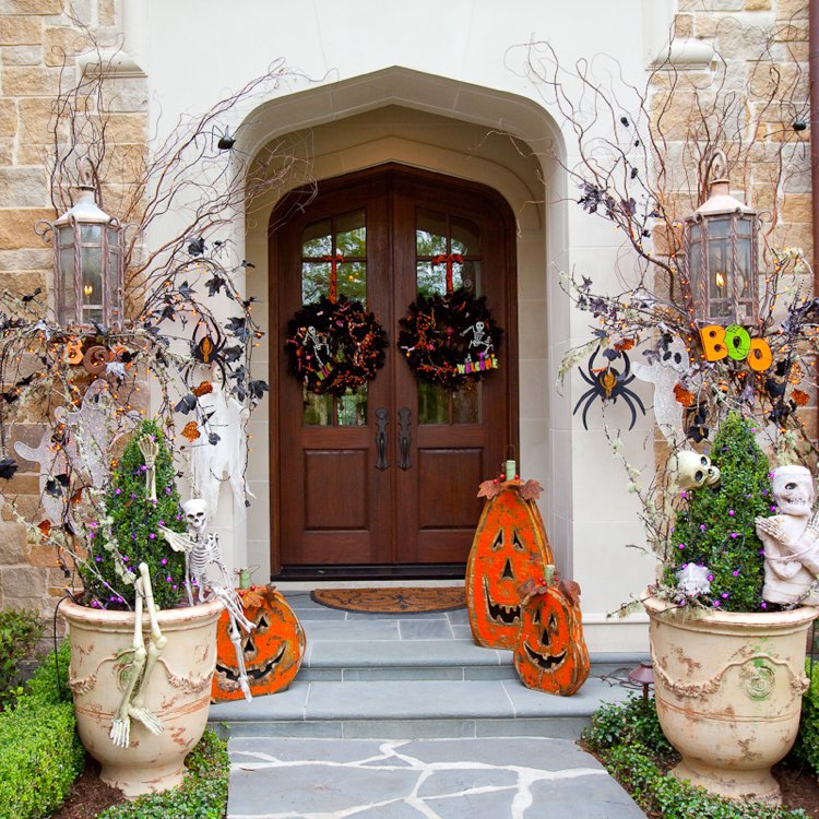 Grandi idee per decorare il terrazzo e l'ingresso di casa