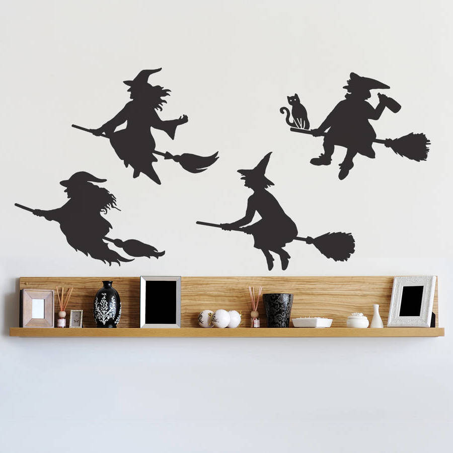 Fali matricák Halloween -dekorációként Fali matricák Halloween -dekorációként