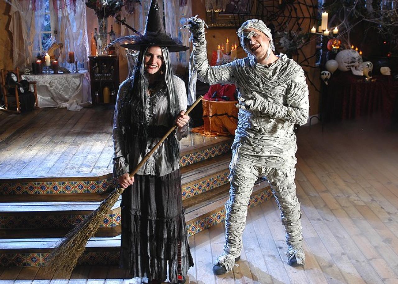 Boszorkány jelmez Halloweenre Boszorkány jelmez Halloweenre