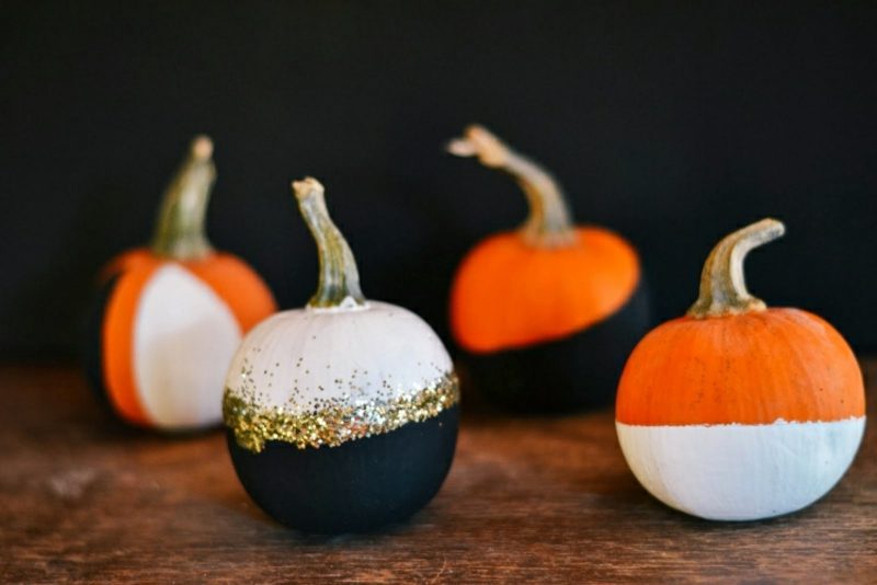 Idées déco pour peindre des citrouilles d'Halloween Sculpter et peindre une citrouille d'Halloween
