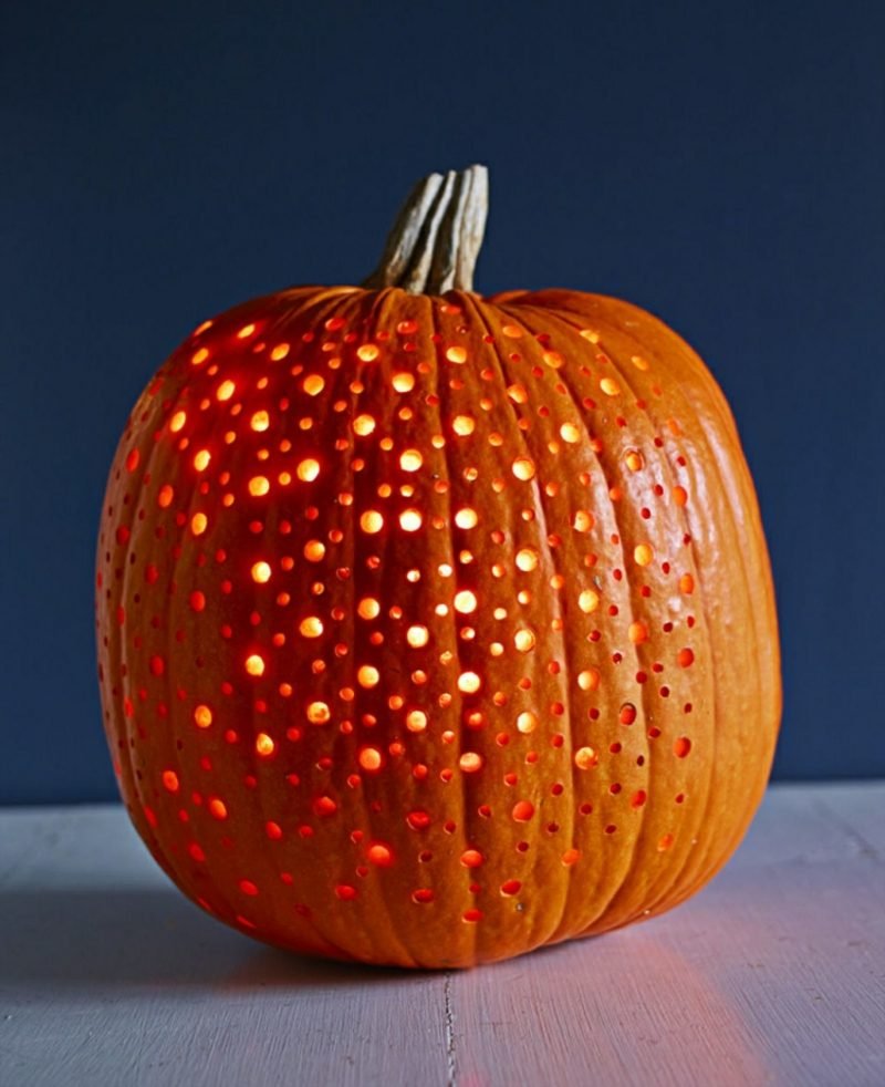 Citrouille Halloween magnifique bougie lanterne Citrouille d'Halloween sculpter une grande lanterne à bougie