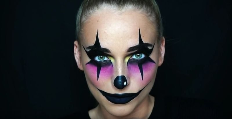 Halloween smink csak bohóc