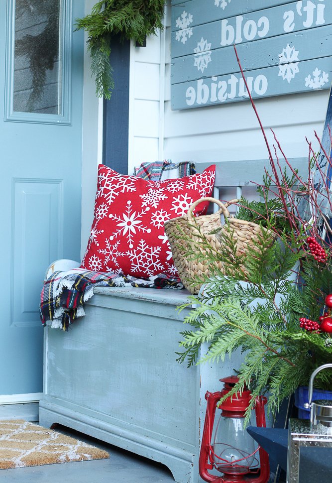 Remek ötletek karácsonyi dekorációhoz kint