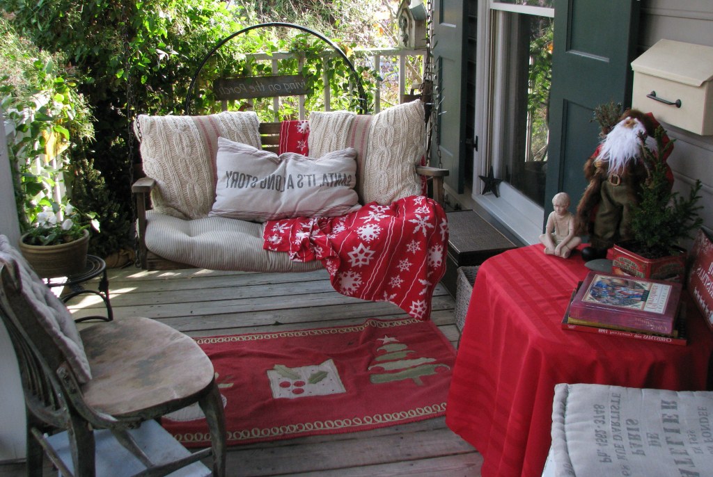 Csodálatos ötletek a kert karácsonyi dekorációjához