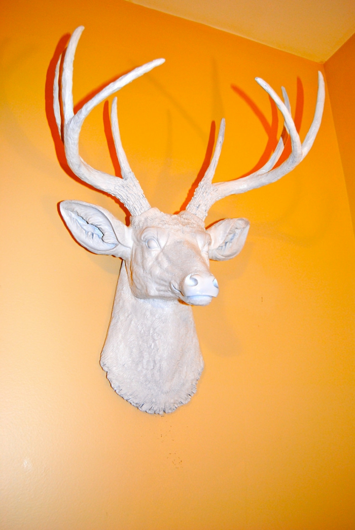 faux bois de cerf en plâtre de paris décoration bois de cerf décoration cerise