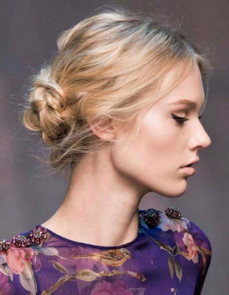 Updo frizura upute za punđu