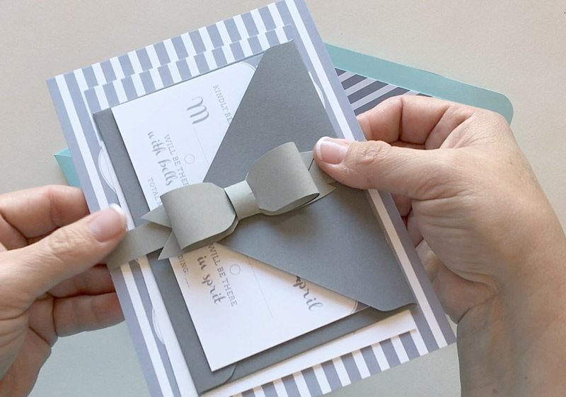 Sami napravite leptir mašnu za vjenčane čestitke Sami napravite leptir mašnu za vjenčane čestitke