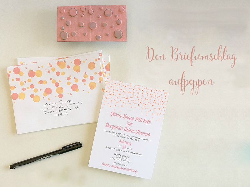 Upute №3: Napravite kuvertu s točkama za čestitku za vjenčanje Upute №3: Napravite kuvertu s točkama za vjenčanu čestitku