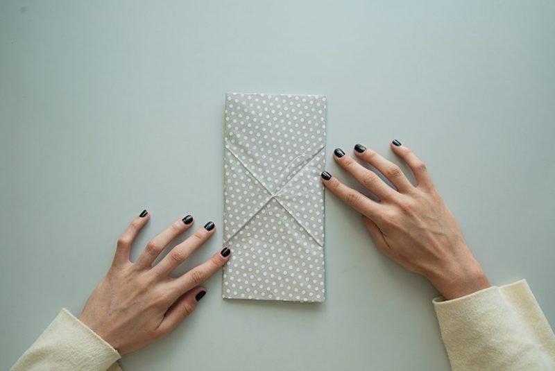 chemise de bricolage de serviettes de mariage