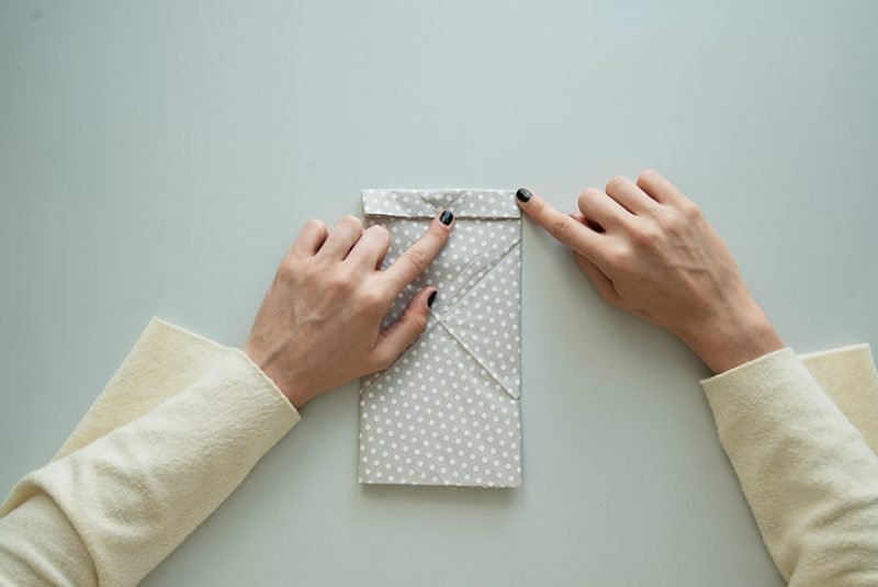 chemise de bricolage de serviettes de mariage