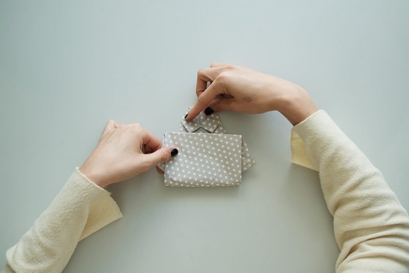 chemise de bricolage de serviettes de mariage