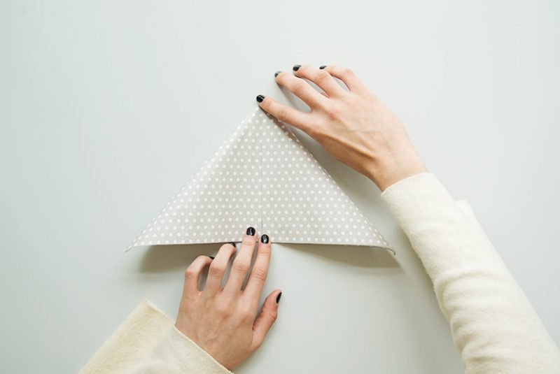 serviettes de mariage bricolage sapin