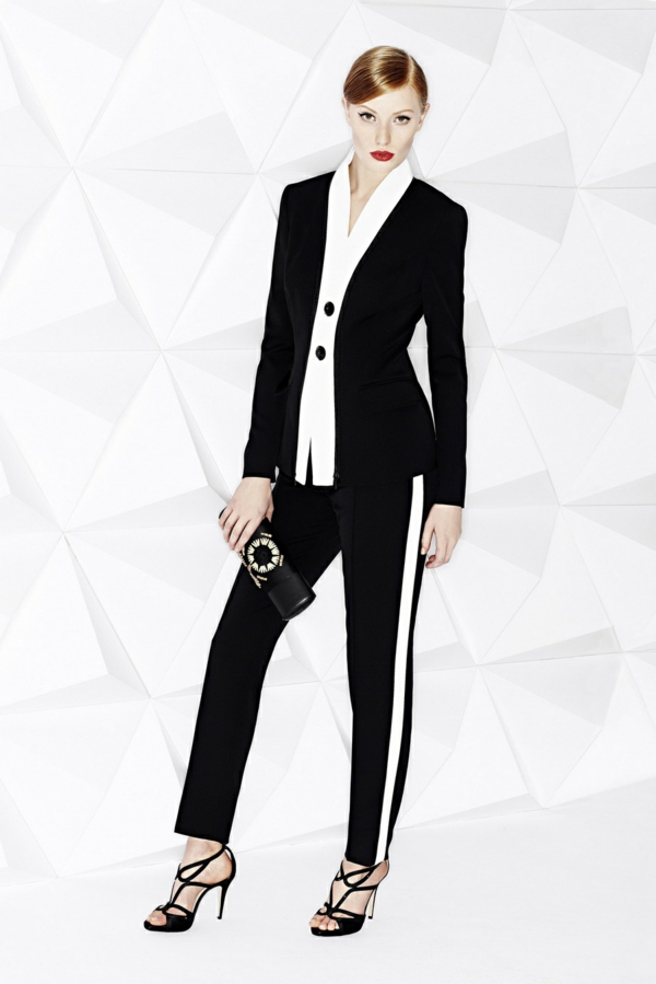 crno -bijela odijela za žene žensko odijelo moderno odijelo za hlače žensko odijelo za hlače dame moderno