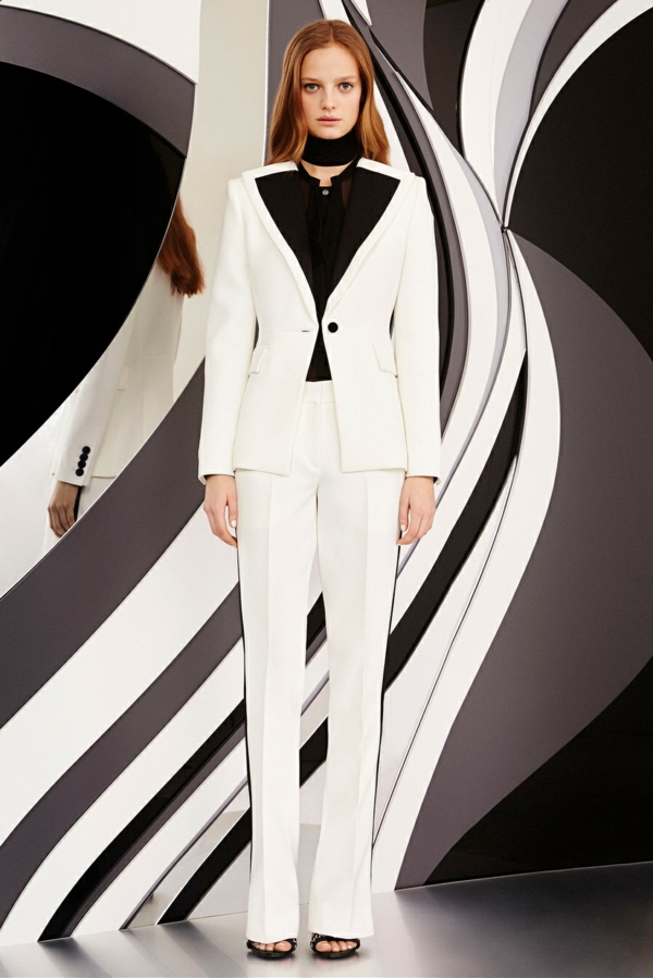 hlačna odijela za poslovne žene hlače odijelo žene moderno poslovanje modne žene hlače odijelo ženama moderno