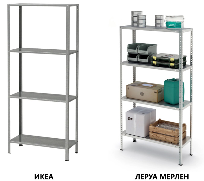 gegalvaniseerde rekken