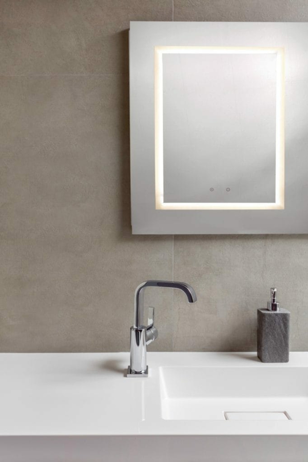 illuminazione indiretta bagno arredo bagno funzionale specchio bagno