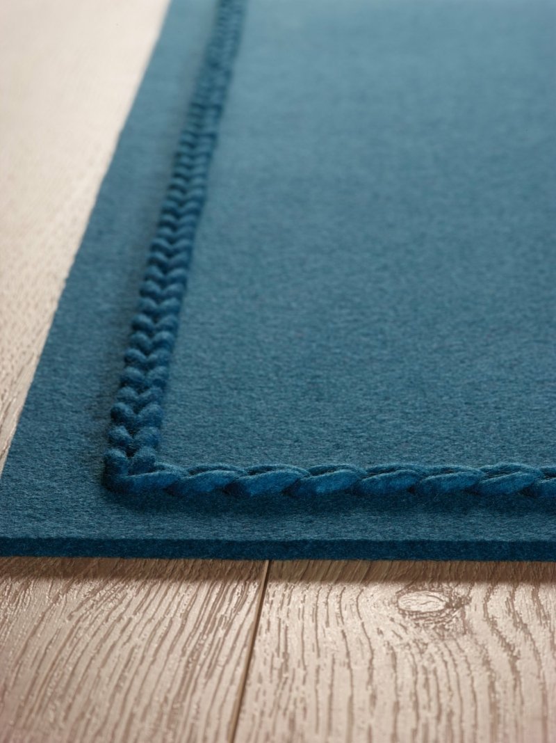 jab tappeto dettaglio blu