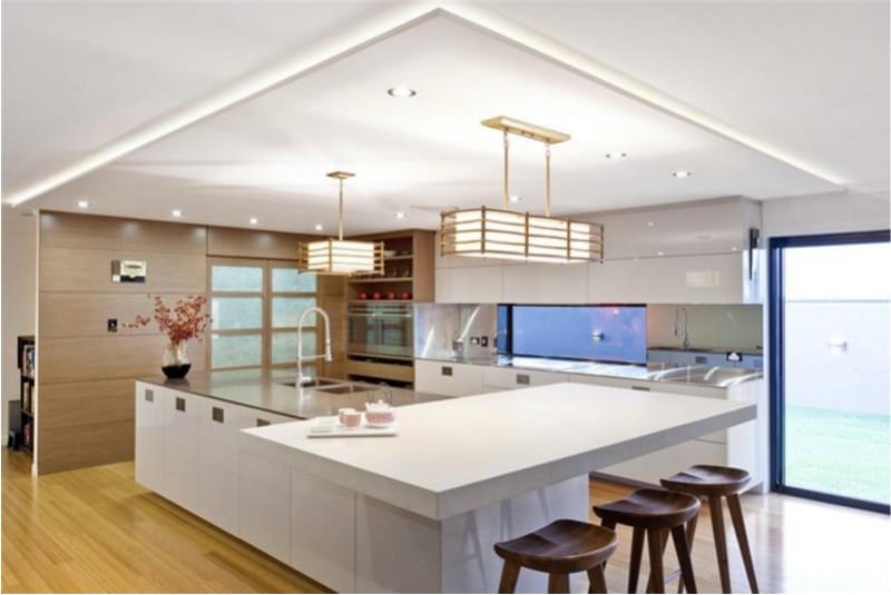 Japanese-style kitchen interior
