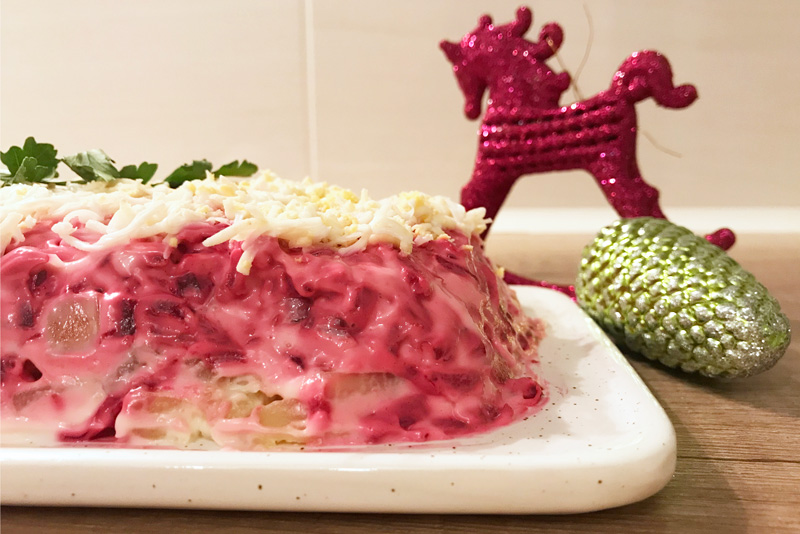 Ready-made herring under a fur coat