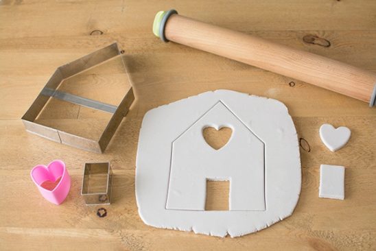 Een kandelaar maken van polymeerklei