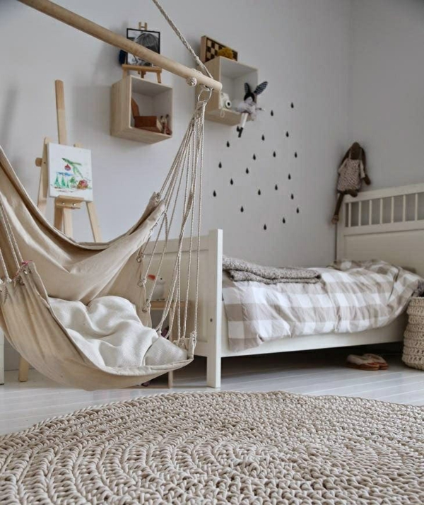 gyerekszoba természetes színekkel tervezzen gyerekszobai dekorációs ötleteket