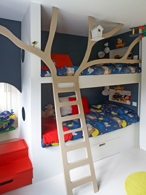 ágy létra egy fprm -ben gyermekszobák díszítése gyermekszobák ötleteinek tervezése