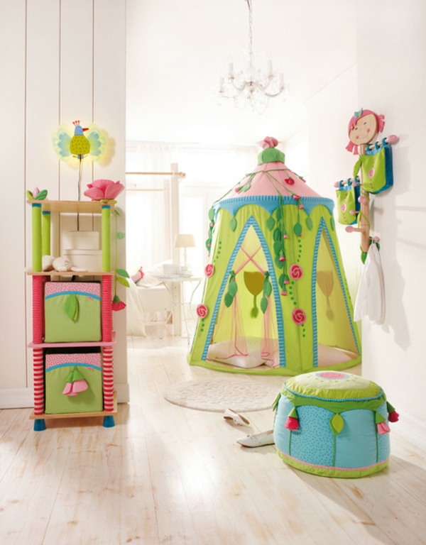 Gyermek sátor a gyerekszobába óvodai dekorációs ötletek lányok szobája