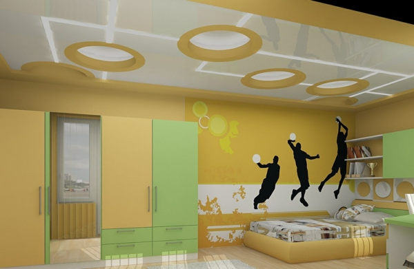 klassz ifjúsági szoba kialakítás gyerekszoba fiú tervezési ötletek