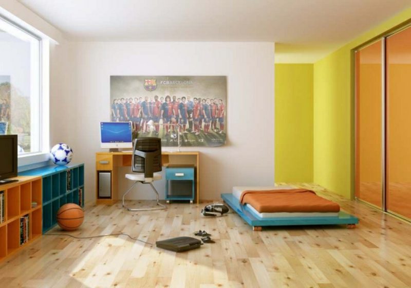 Dječje sobe boje tople boje