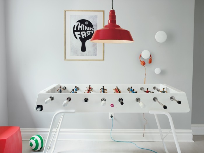 Idées d'intérieur de design de football pour la décoration de la chambre des enfants Idées d'intérieur de design de football pour la décoration de la chambre des enfants